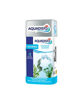 Aquadisio - Bactéries Epuratrices pour Eau Douce et Eau de Mer - 100ml