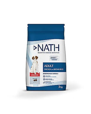 Nath - Croquettes Medium Adult Au Poulet Pour Chien