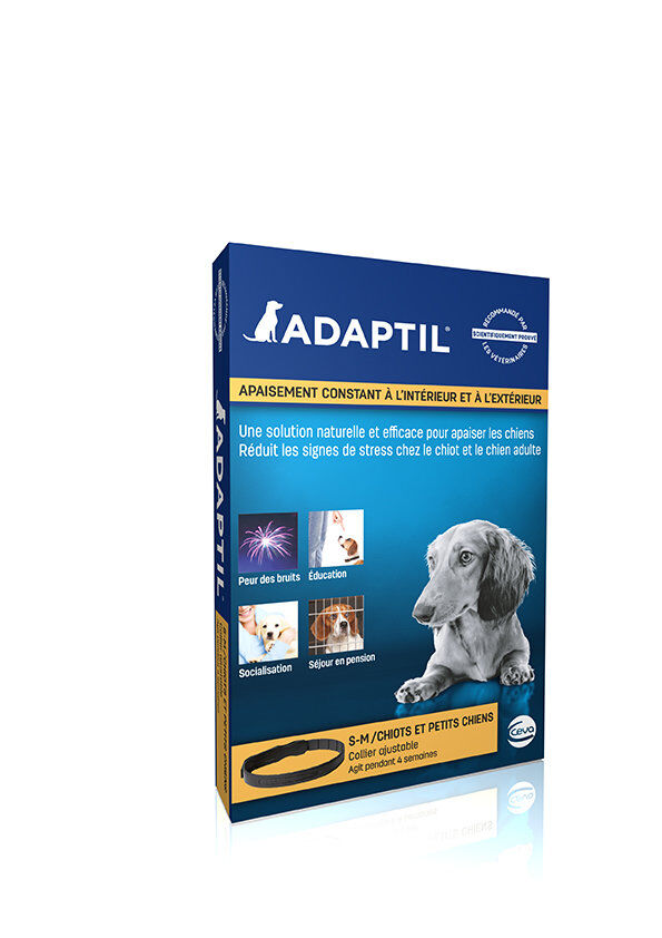 Adaptil - Collier Anti-stress S/M pour Chiot et Petit Chien - 46,5cm Image num&eacute;ro 1