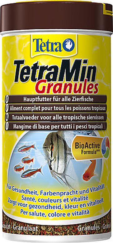 Tetra - Aliment Complet TetraMin Granules en Granulés pour Poissons Tropicaux - 250ml image number null