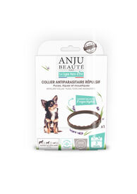 Anju Beaute - Collier Antiparasitaire Répulsif Petit Chiens - 35cm