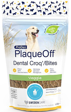 Proden - Plaque Off Friandises Dental Croq'/Bites pour Chiens - 150g
