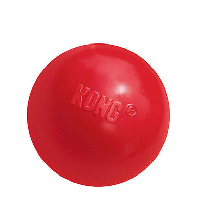 KONG - Jouet Balle Rebondissante Rouge pour Chien - S