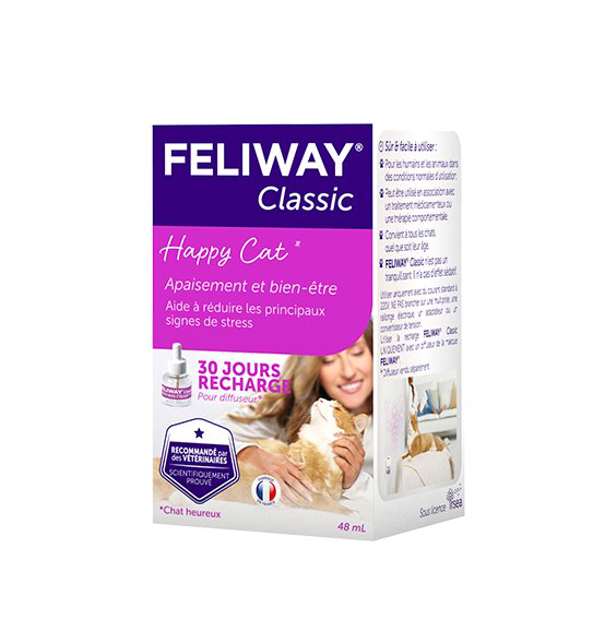 Feliway Classic - Recharge 30J pour le Stress du Chat - 48ml Image num&eacute;ro 1