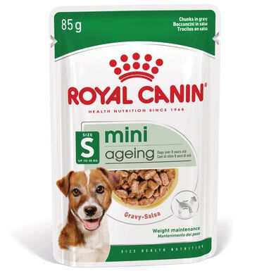 Royal Canin - Sachets Mini Ageing 12+ en Sauce pour Chien - 12X85g