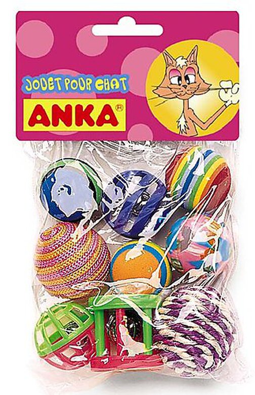 Anka - Jouet pour Chat Pack de 9 Pièces Image numéro 1 Anka - Jouet pour Chat Pack de 9 Pièces Image numéro 1