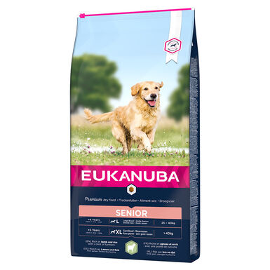 Eukanuba - Croquettes Chien Senior Pour Grande Race Agneau & Riz