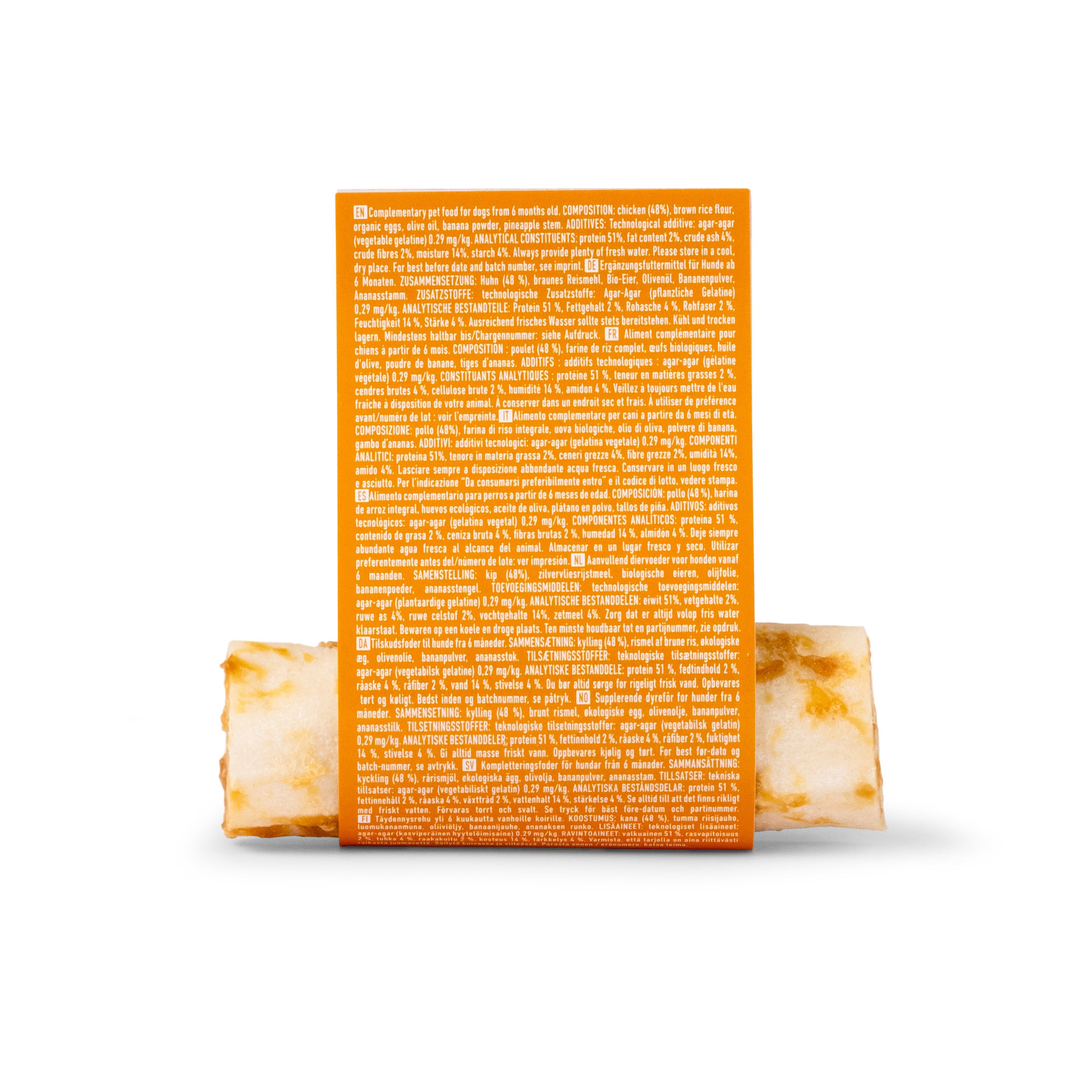 Earth Animal - Friandises No Hide &agrave; M&acirc;cher au Poulet pour Petits Chiens - S Image num&eacute;ro 2