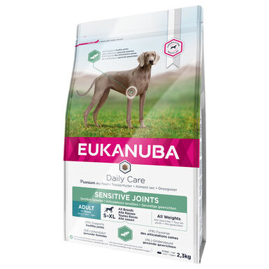 Eukanuba -  Croquettes Daily Care Adulte Articulations Sensibles Pour Toutes Les Races Poulet 2,3kg