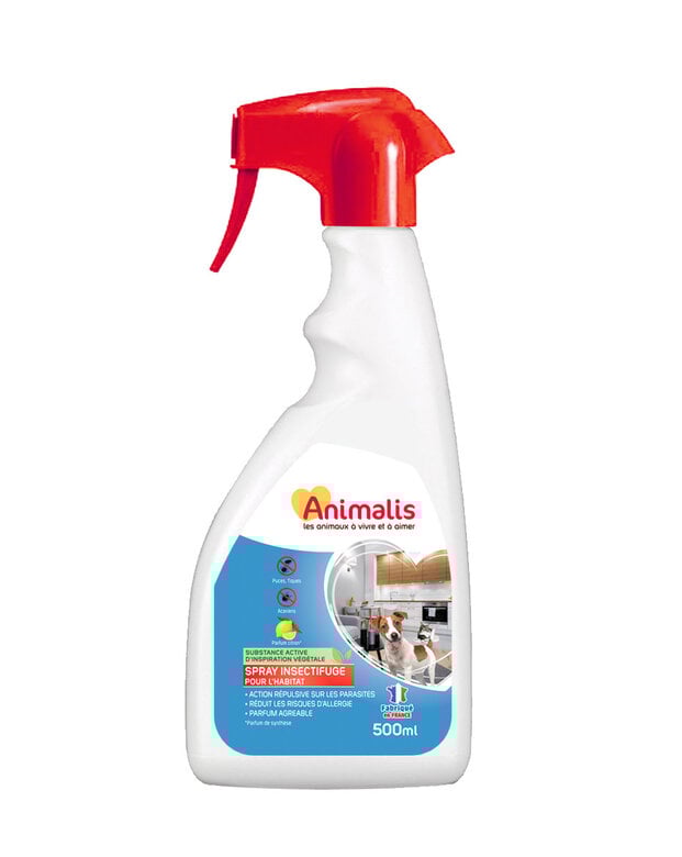 Animalis - Spray Insectifuge pour Habitat - 500ml Image numéro 1 Animalis - Spray Insectifuge pour Habitat - 500ml Image numéro 1