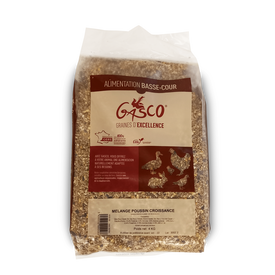 Gasco - M&eacute;lange de Graines Poussin Croissance pour Basse-Cour - 4Kg