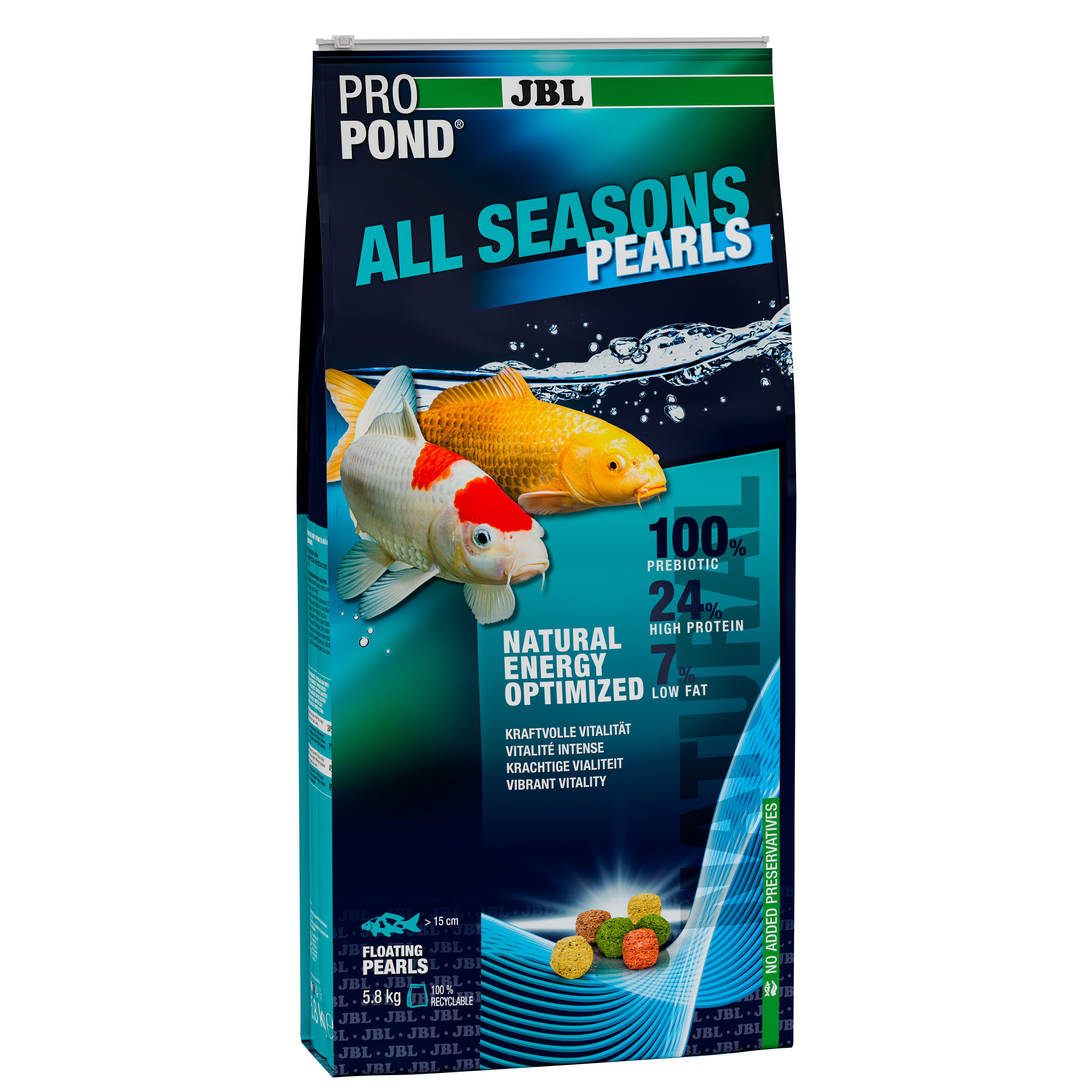 JBL - Granul&eacute;s 4 Saisons Propond Pearls pour Poissons des Bassins - 5,8Kg Image num&eacute;ro 2