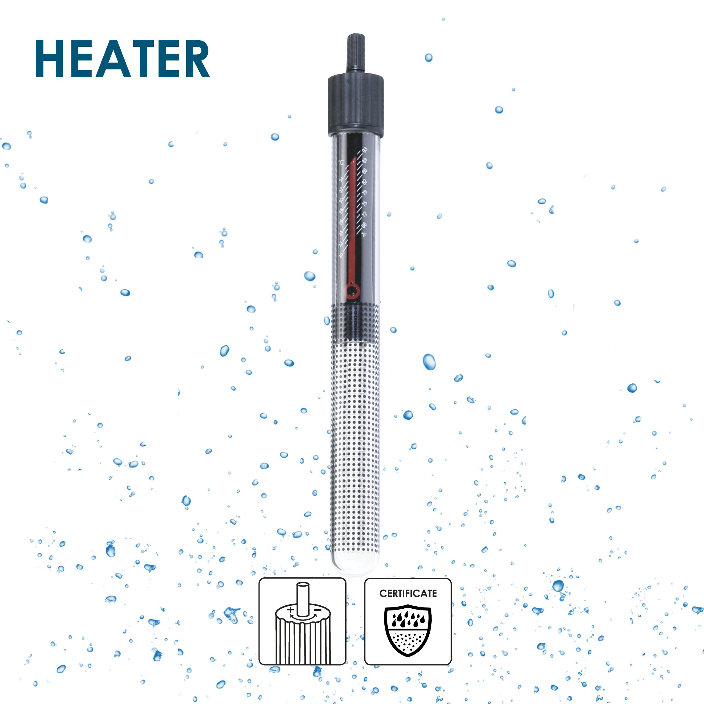 Ciano - Aquarium 60 Blanc Equip&eacute; - 58L Image num&eacute;ro 5