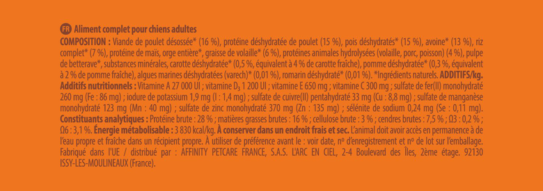 Nature's Variety - Croquettes Healthy Grains Adulte Au Poulet Pour Chiens - 3kg Image numéro 3 Nature's Variety - Croquettes Healthy Grains Adulte Au Poulet Pour Chiens - 3kg Image numéro 3