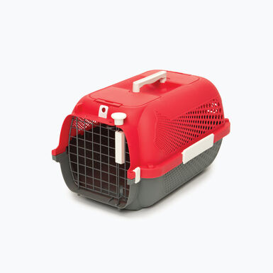 Catit - Boîte transport rouge - 48,3 x 32,6 x 28 cm