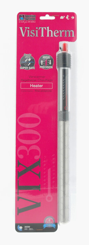 Aquarium Systems - Chauffage VisiTherm VTX pour Aquarium 200L à 300L - 300W Image numéro 2 Aquarium Systems - Chauffage VisiTherm VTX pour Aquarium 200L à 300L - 300W Image numéro 2