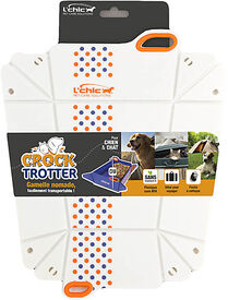 L'Chic - Gamelle Nomade Crock-Trotter pour Chien et Chat - Blanc