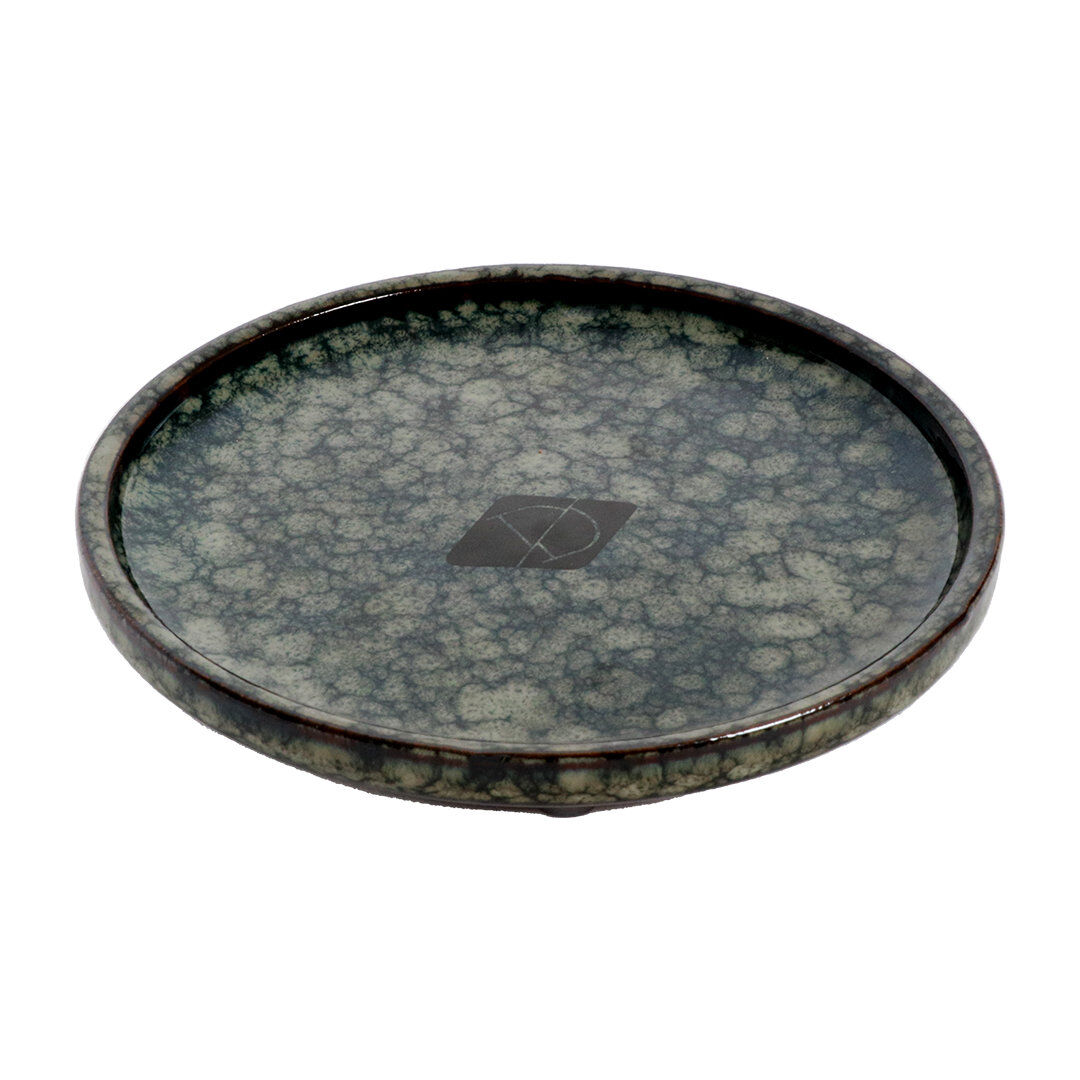 D&D - Gamelle Jasper pour chat Green marble - 13 x 13 x 2 cm Image num&eacute;ro 2