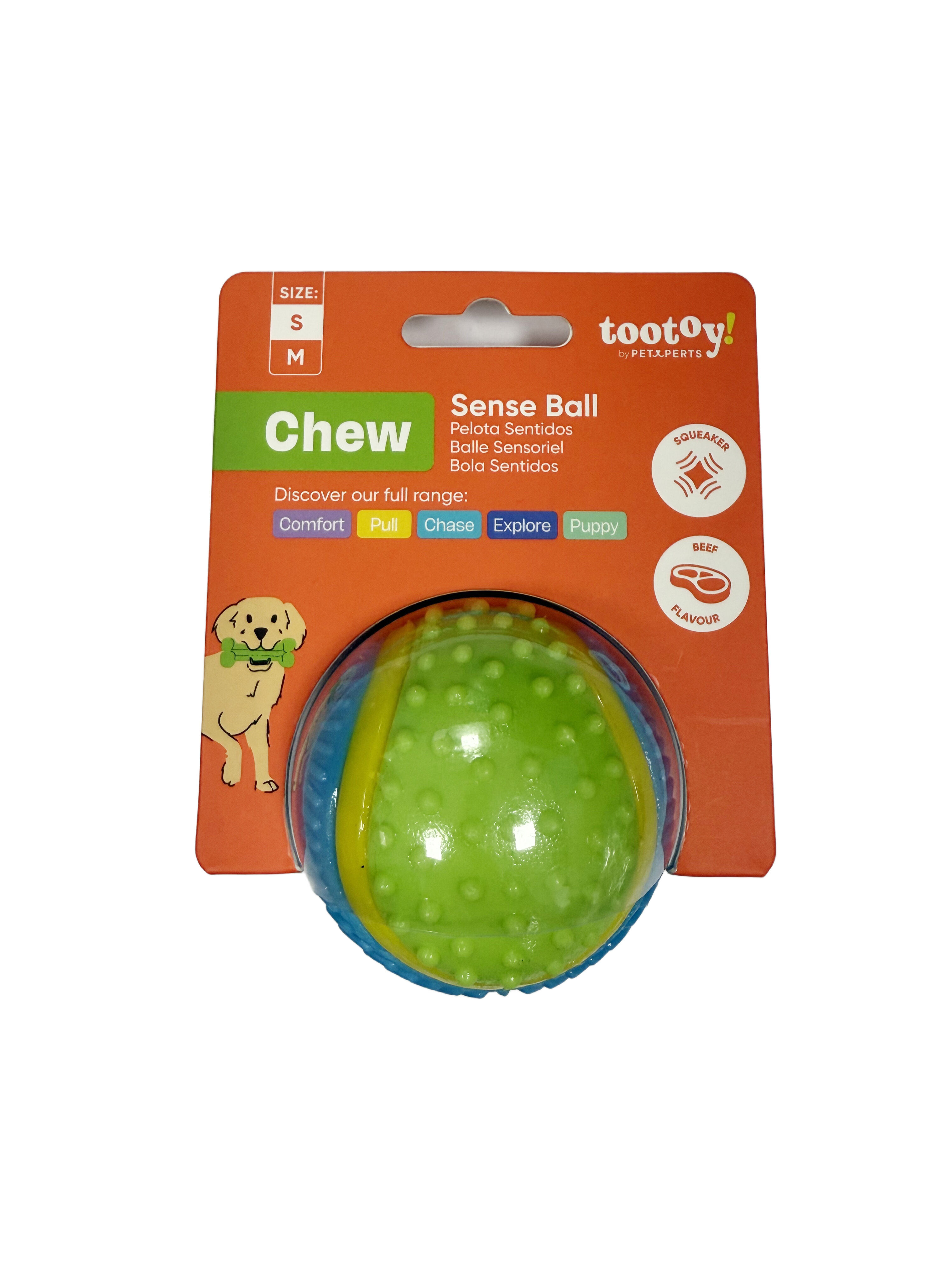 Tootoy! - Balle 5 Sens B&oelig;uf pour Chiens - S Image num&eacute;ro 1