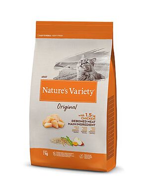 Nature's Variety - Croquettes Original au Poulet pour Chat - 7Kg