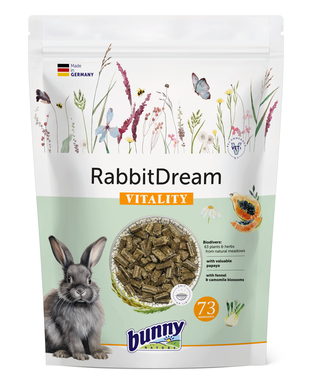 Bunny Nature - Alimentation Lapin Adulte RabbitDream VITALITY - 1,5Kg
