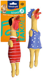 Vitakraft - Jouet Poulet en latex MM