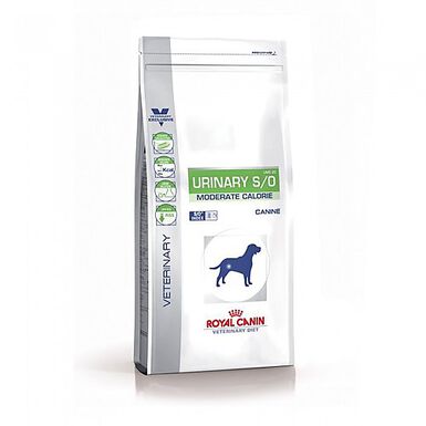 Royal Canin - Croquettes Veterinary Diet Urinary S/O Moderate Calorie pour Chien - 1,5Kg