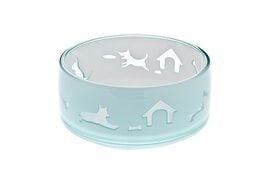 Ferribiella - Bol Duoworld Bleu pour Chiens