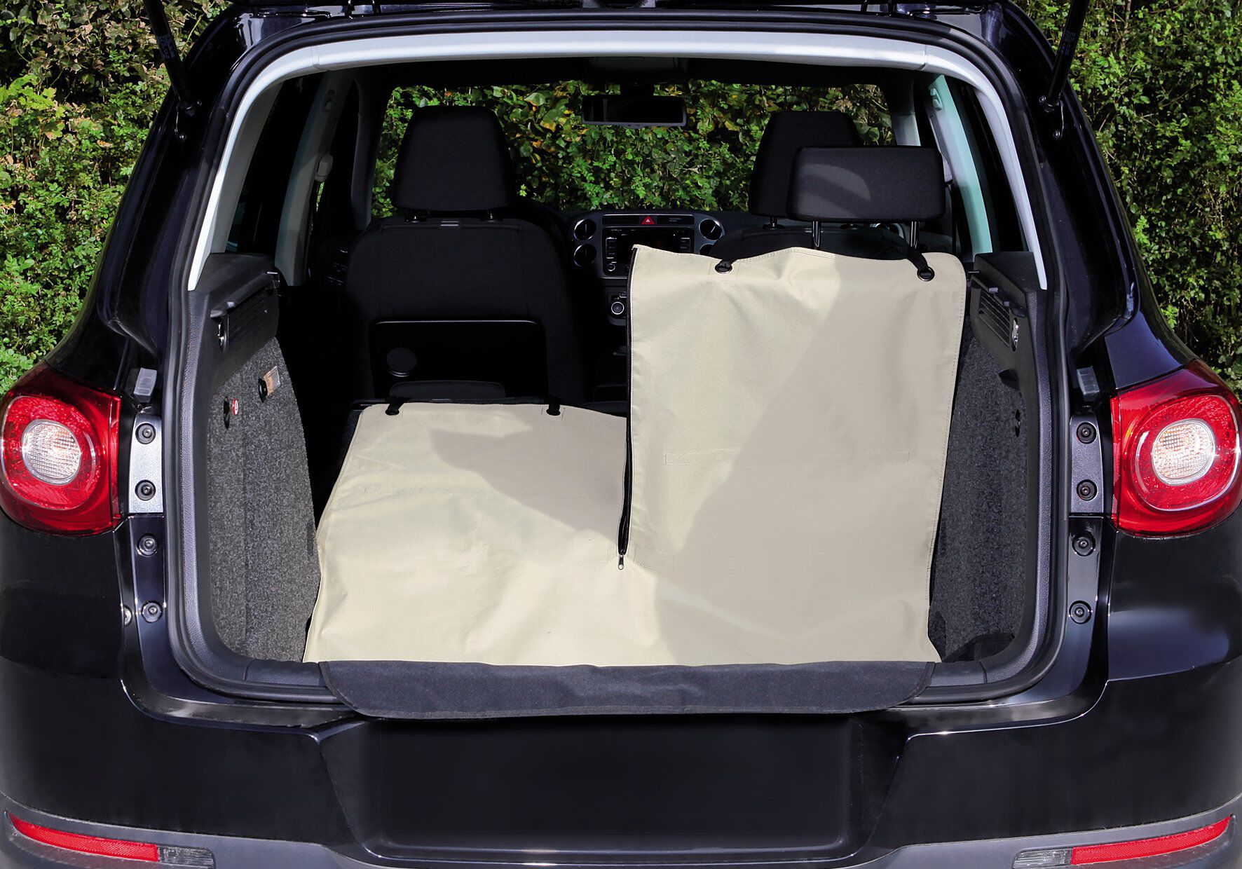 Trixie - Couverture de Protection pour Si&egrave;ges de Voiture - Beige Image num&eacute;ro 2