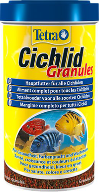 Tetra - Aliment Complet Cichlid Granules pour Cichlidés - 500ml