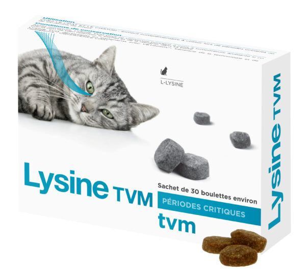 TVM - Boulettes Lysine pour Infection Herp&egrave;svirus pour Chats - x30 Image num&eacute;ro 1