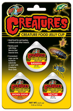 Zolux - Capsules Gelées Creatures pour Insectes - x3