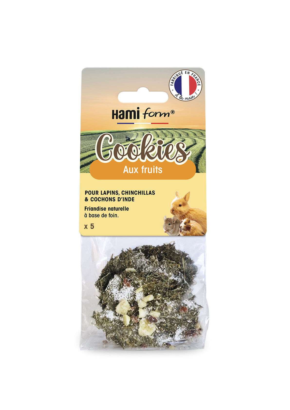 Hamiform - Friandises Cookies aux Fruits pour Rongeurs - x5 Image num&eacute;ro 1