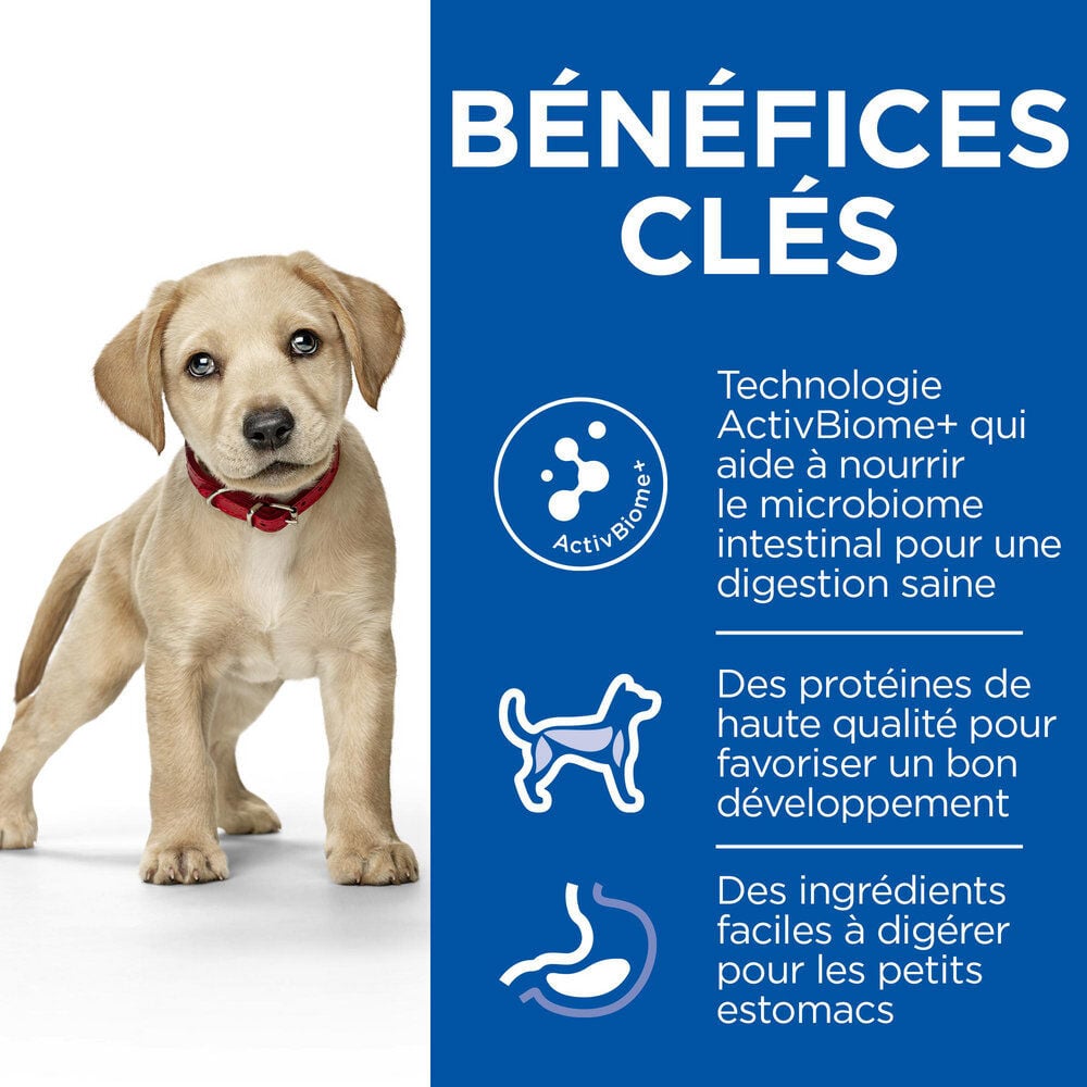 Hill's Science Plan - Puppy Perfect Digestion Croquettes Pour Chiot De Grande Race  - 12kg Image num&eacute;ro 3