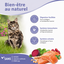 Nutrivia Nature Plus - Croquettes Naturelles au Saumon pour Chats St&eacute;rilis&eacute;s - 5kg Indicateur image num&eacute;ro 4