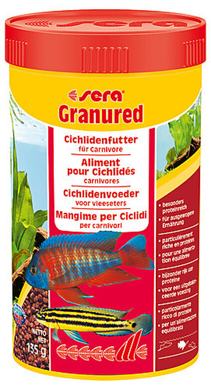 Sera - Aliments Granured pour Cichlidés - 250ml image number null