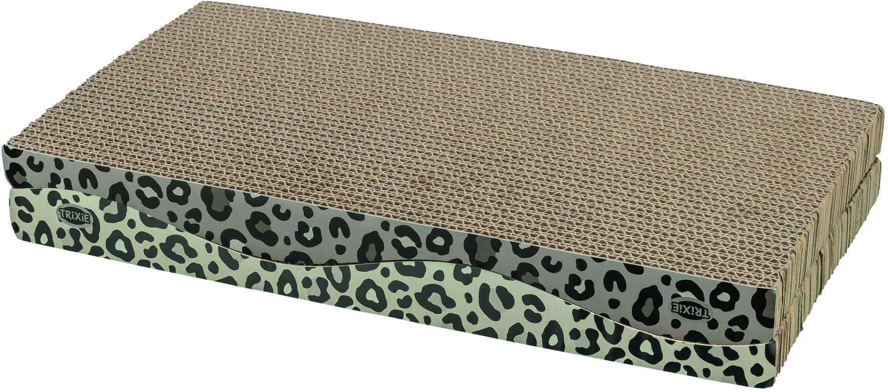 Trixie - Griffoir Carton L&eacute;opard 2 Pcs pour Chats - 44x6x25cm Image num&eacute;ro 4