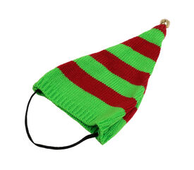 Wouapy - Bonnet de Noël Lutin pour Chien - XS