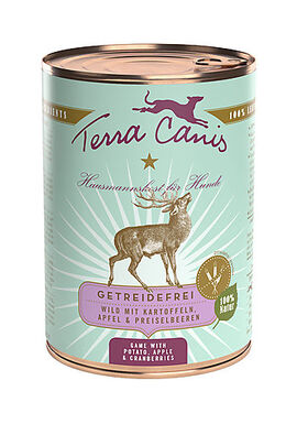 Terra Canis - Aliment Naturel sans Céréales au Gibier pour Chiens - 400g