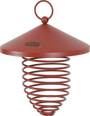 Zolux - Spirale Boule de Graisse avec Toit Rouge pour Oiseaux - PM
