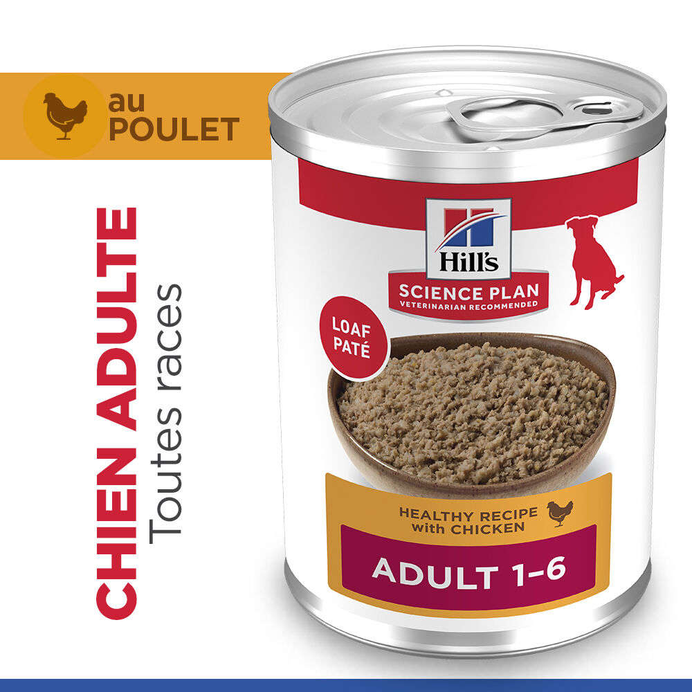Hill's Science Plan - Adult Boite Pour Chien Poulet  - 370g Image num&eacute;ro 5