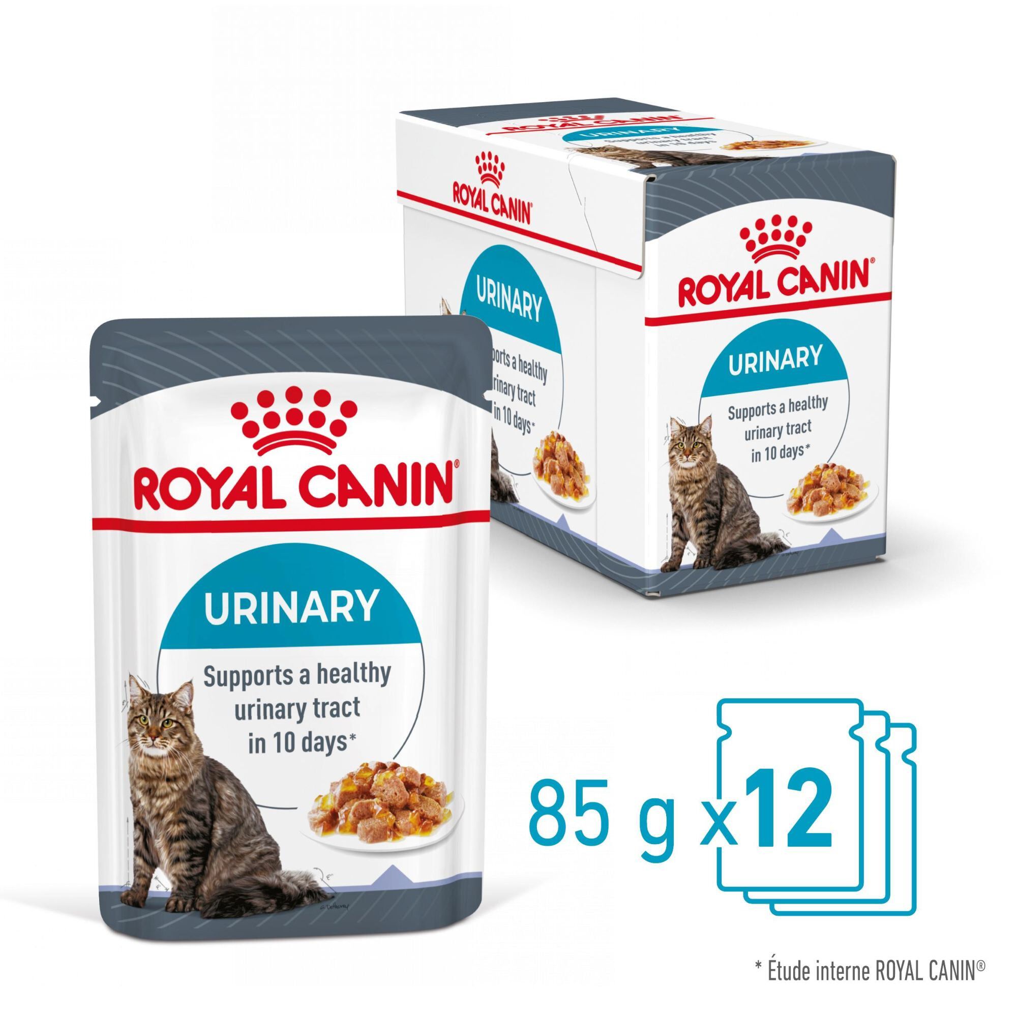 ROYAL CANIN -  SACHET FRAICHEUR URINARY EN GELEE CHAT ADULTE SANTE URINAIRE - 12x85g Image num&eacute;ro 1
