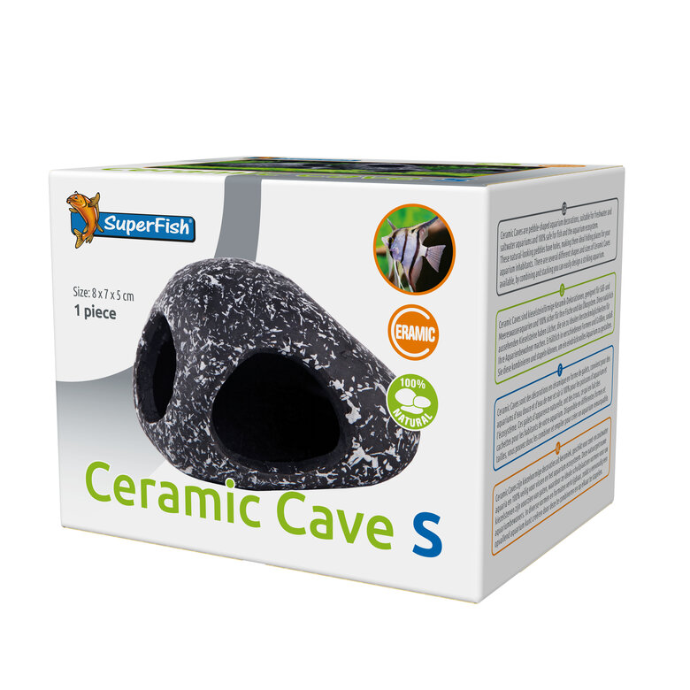 Superfish - Décoration Ceramic Cave pour Aquarium - S Image numéro 1 Superfish - Décoration Ceramic Cave pour Aquarium - S Image numéro 1