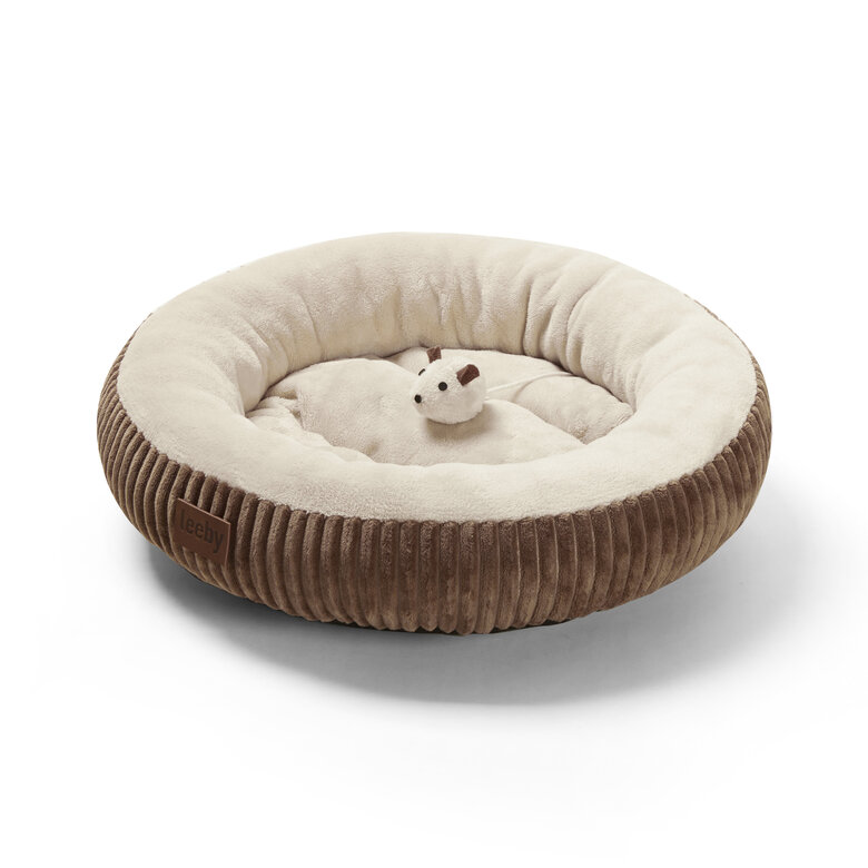 Leeby - Donut Premium Marron pour Chat Image numéro 2 Leeby - Donut Premium Marron pour Chat Image numéro 2