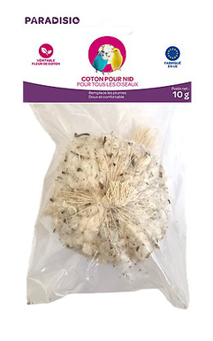 Paradisio - Nid Coton en Filet pour Oiseaux - 10g