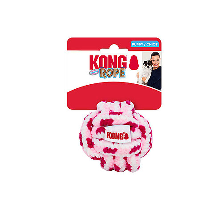 KONG - Jouet Balle Rope pour Chiots - L image number null