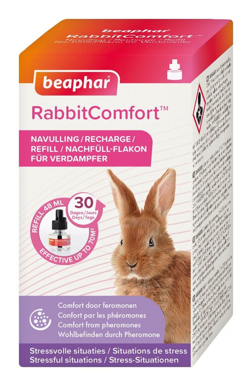 Beaphar - Recharge RabbitComfort aux Phéromones pour Lapin - 48ml Image numéro 1 Beaphar - Recharge RabbitComfort aux Phéromones pour Lapin - 48ml Image numéro 1
