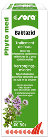 Sera - Traitement d'Eau Phyto Med Baktazid pour Aquarium d'Eau Douce - 30ml