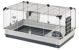 Ferplast - Cage Krolik Large Gris pour Lapin - 100cm