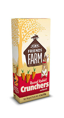 Tiny Friends Farm - Biscuits aux Carottes pour Lapin - 120g